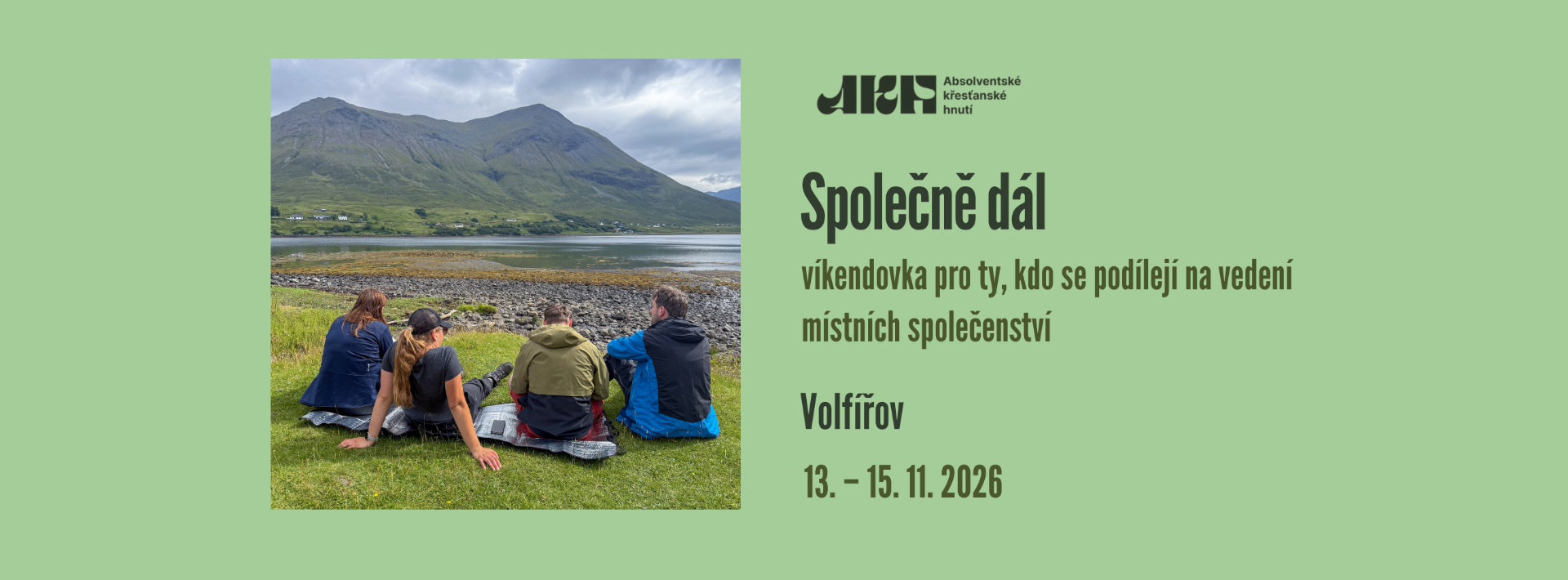 Společně dál – víkendovka pro ty, kdo se podílejí na vedení místních společenství